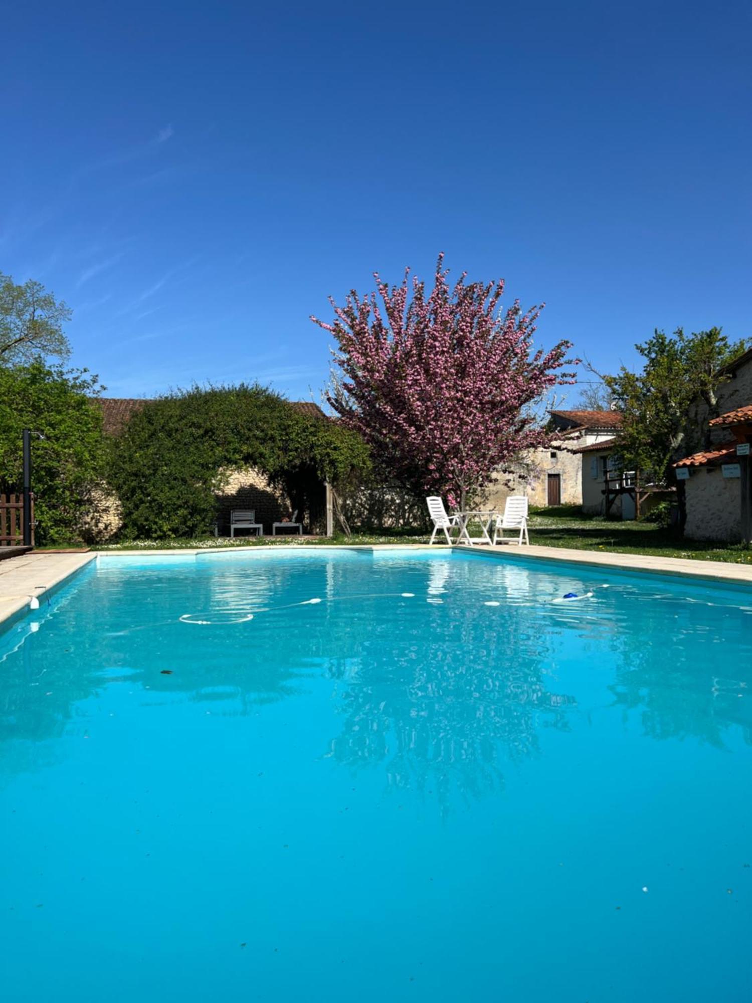 Entire Apartment With Swimming Pool Near Aubeterre Saint-Romain  Esterno foto